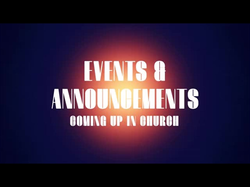 Ellipse Blur Events Announcements