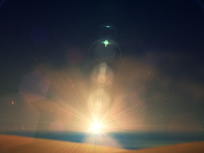 Summer Glow Dark Sunset