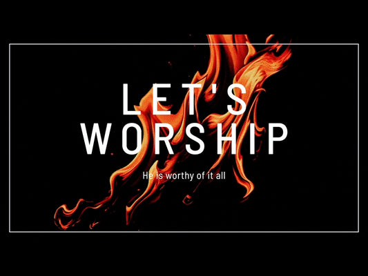 Stop Motion Flames Lets Worship