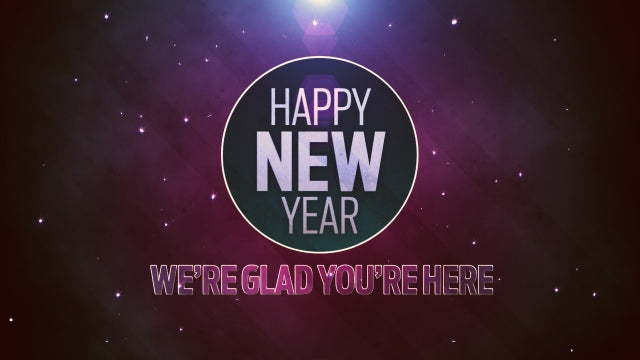 Happy New Year Welcome