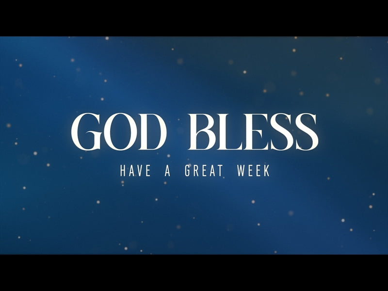 The Heavens Declare God Bless
