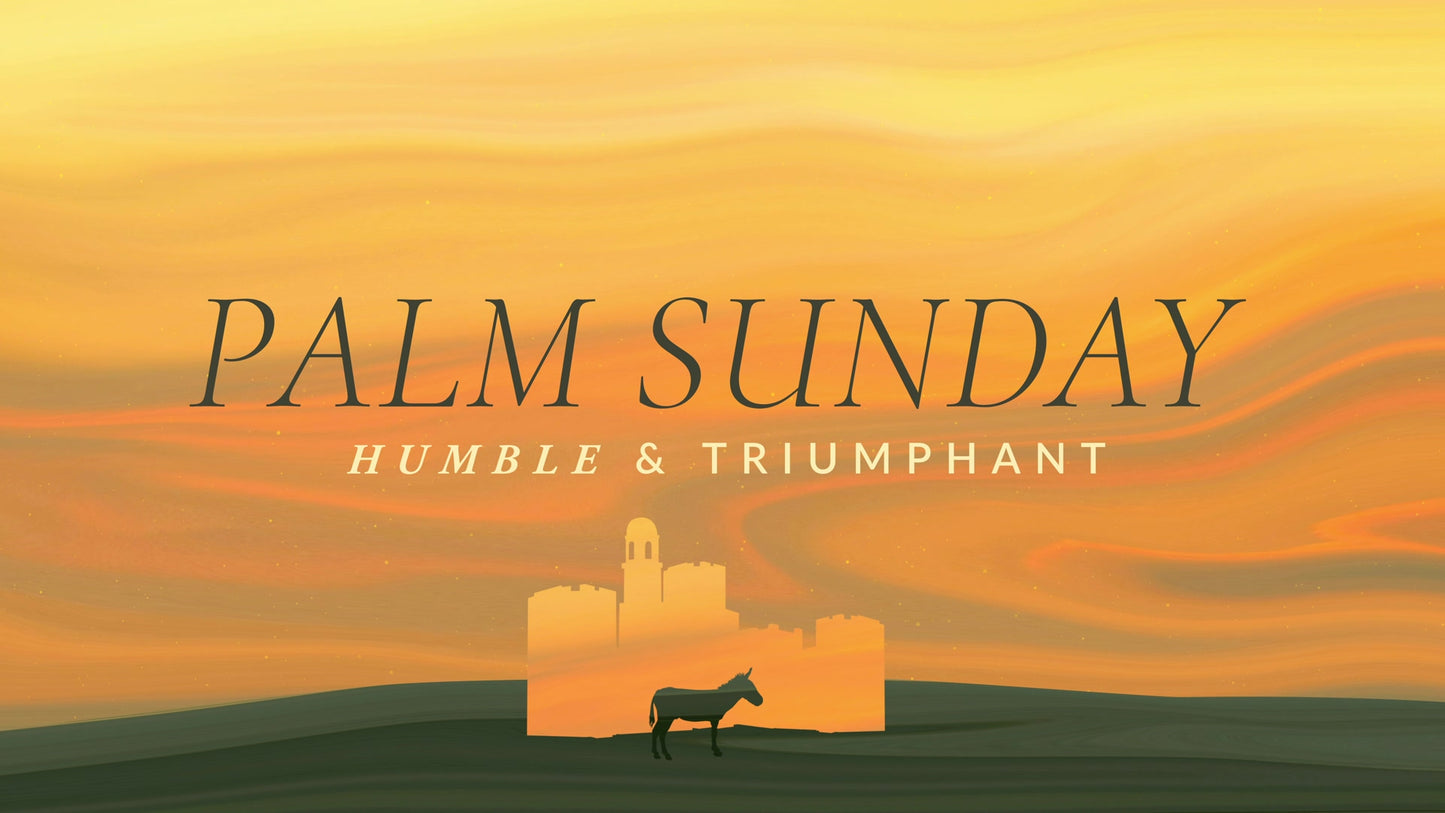 Bright Easter Palm Sunday Still