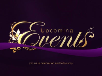 Elegant Ribbon Upcoming Events