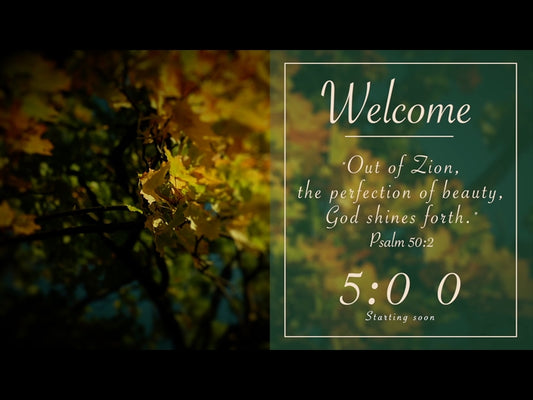 Autumn Beauty Countdown