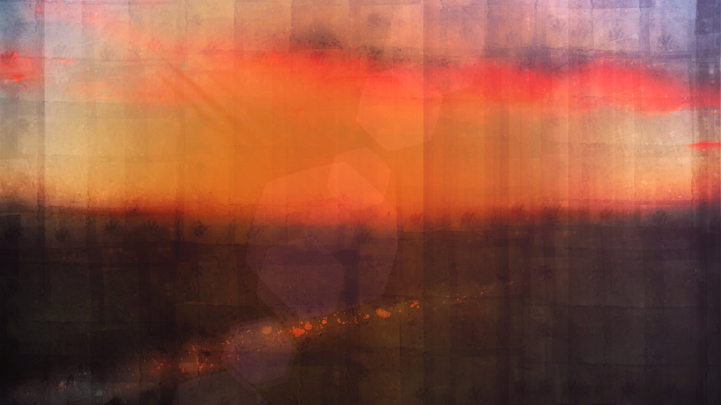 Painted Sunsets Three