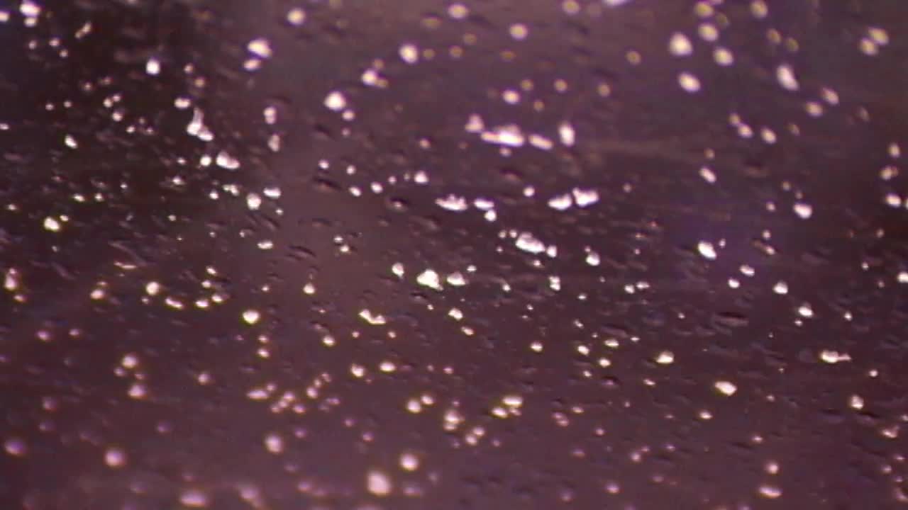 Snow On Window