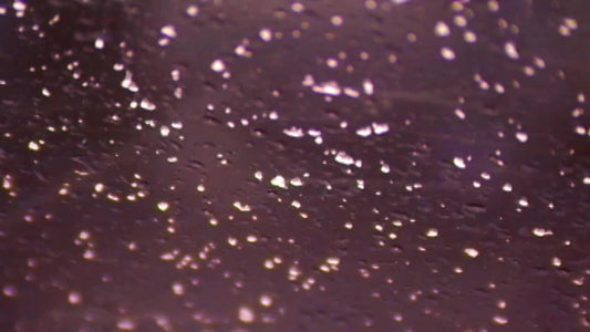 Snow On Window