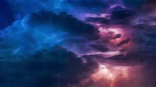 Painted Nature Storm Still