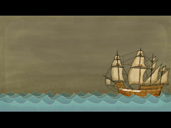 Thanksgiving Illustration - Mayflower