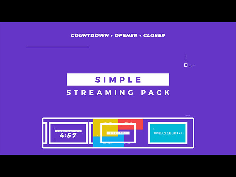 Simple Streaming Pack