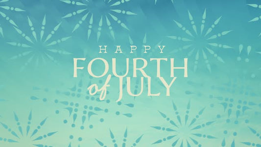 Solar Patterns Happy Fourth Of July