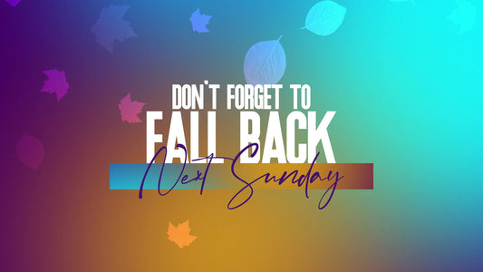 Vibrant Fall Fall Back