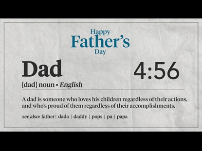 Dad Definitions Countdown