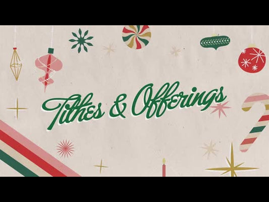 Vintage Christmas Tithes And Offerings