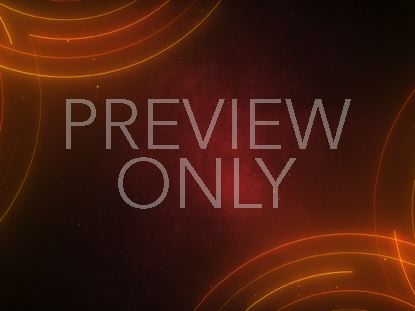 Neon Lines Circular Red Orange