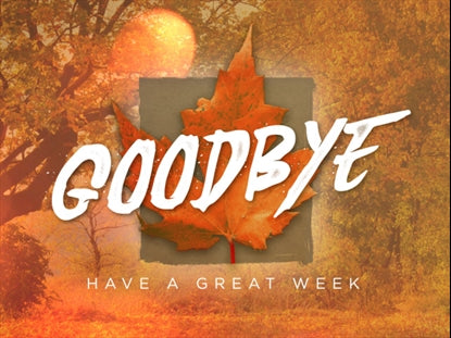 Fall Events Closing Motion