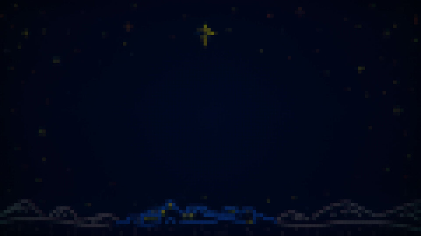 Christmas Lights: Bethlehem Pixel