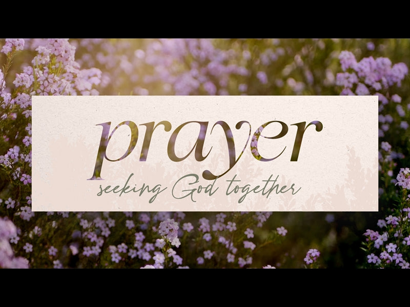 Flower Garden Prayer