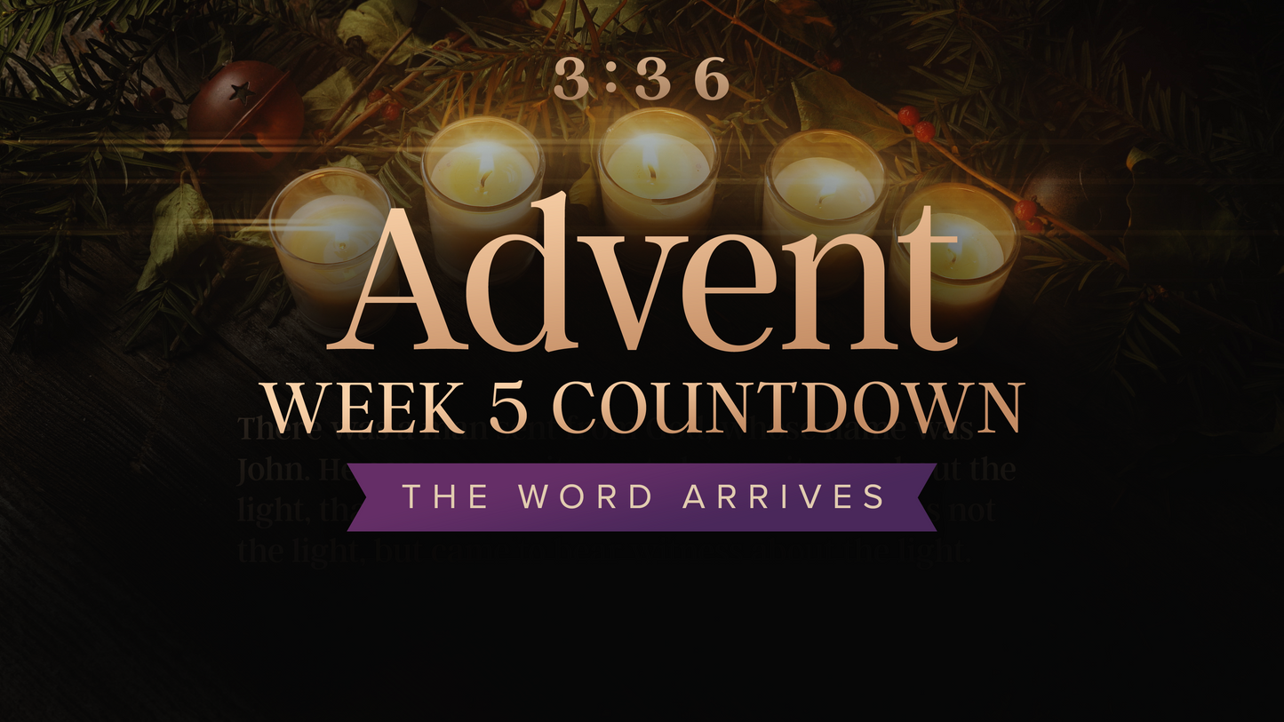 Cozy Advent Week 5 Countdown