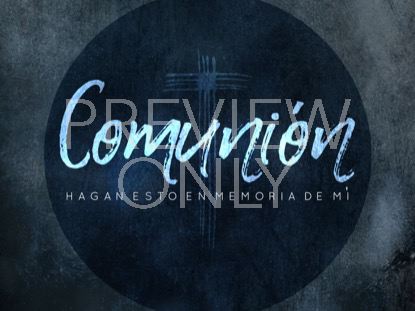 Quiet Lent Communion Still -