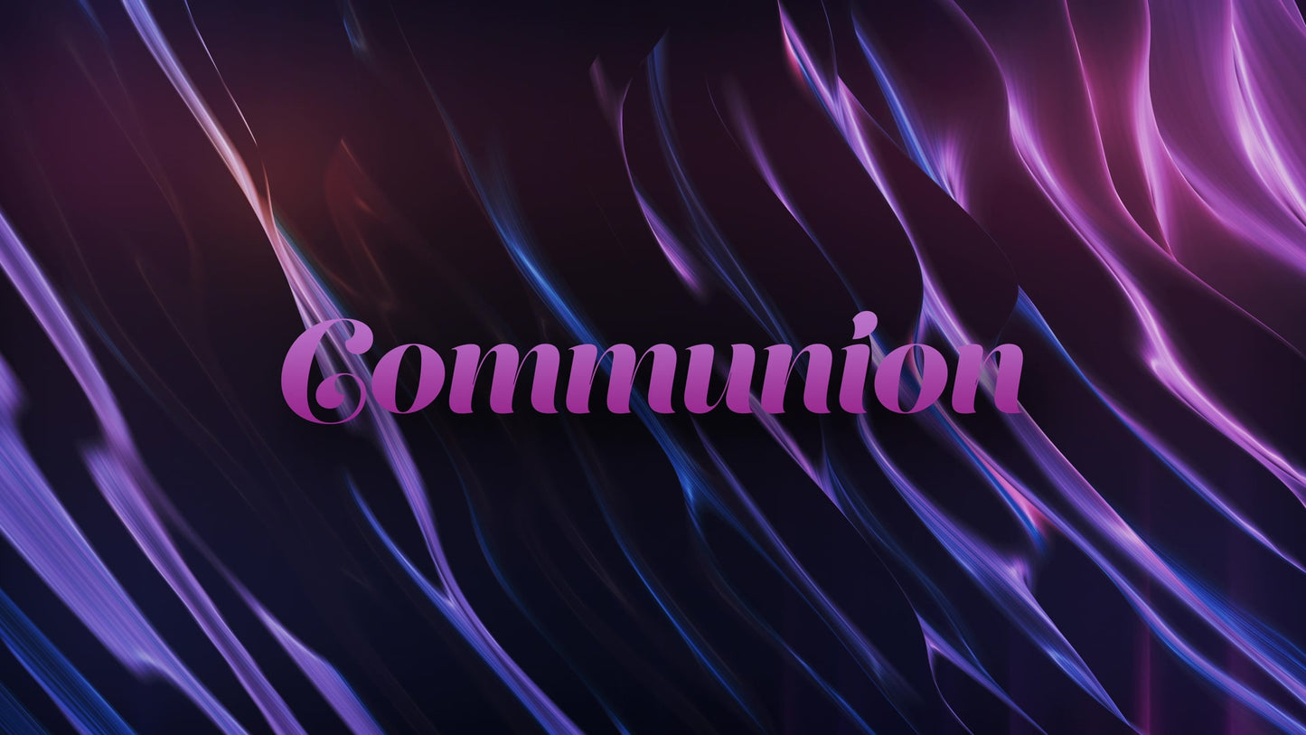 Dark Silk Communion Still