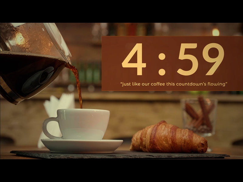 Endless Pour Countdown