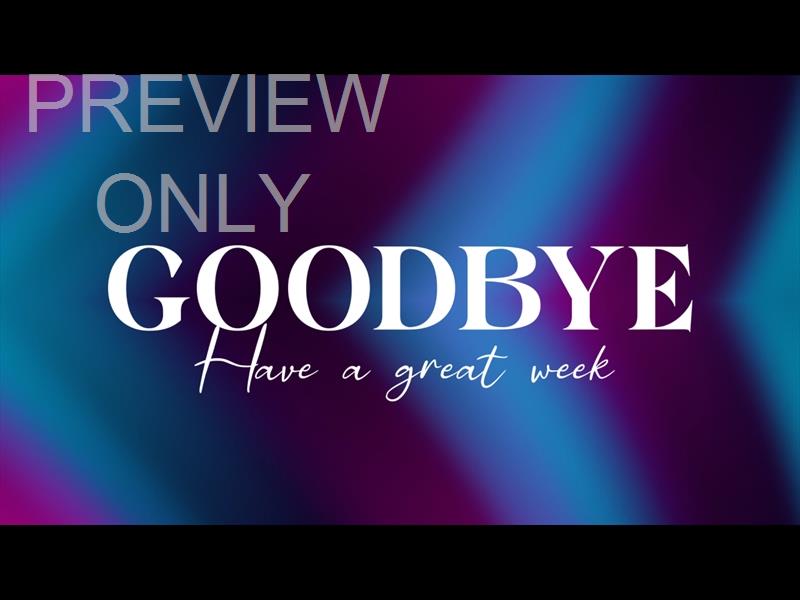 Gradient Waves Closing Still