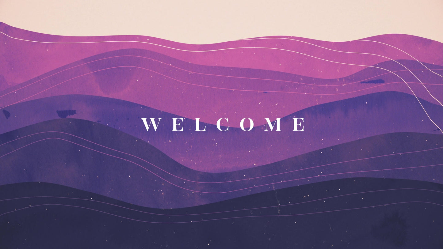 Holy Week Waves: Welcome Still