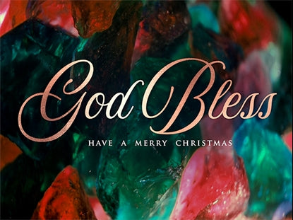 Christmas Glass Christmas Close