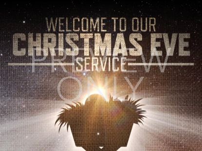 Subtle Christmas Eve Welcome
