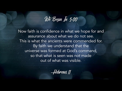Faith Scripture Countdown