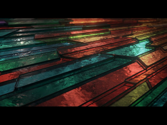 Stained Glass Raised Panels