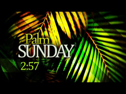 Palm Sunday Countdown