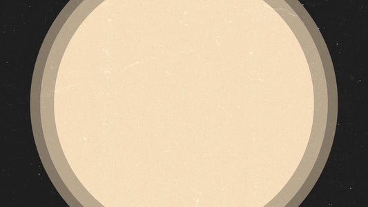 Modern Advent White Circles