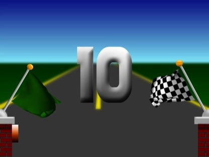 Race Flags 10 Second Countdown