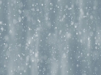Falling Snow In Light