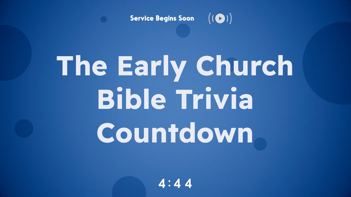 Floating Circlestrivia Countdown