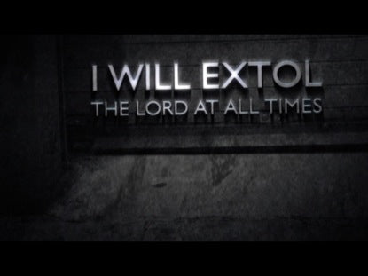 I Will Extol