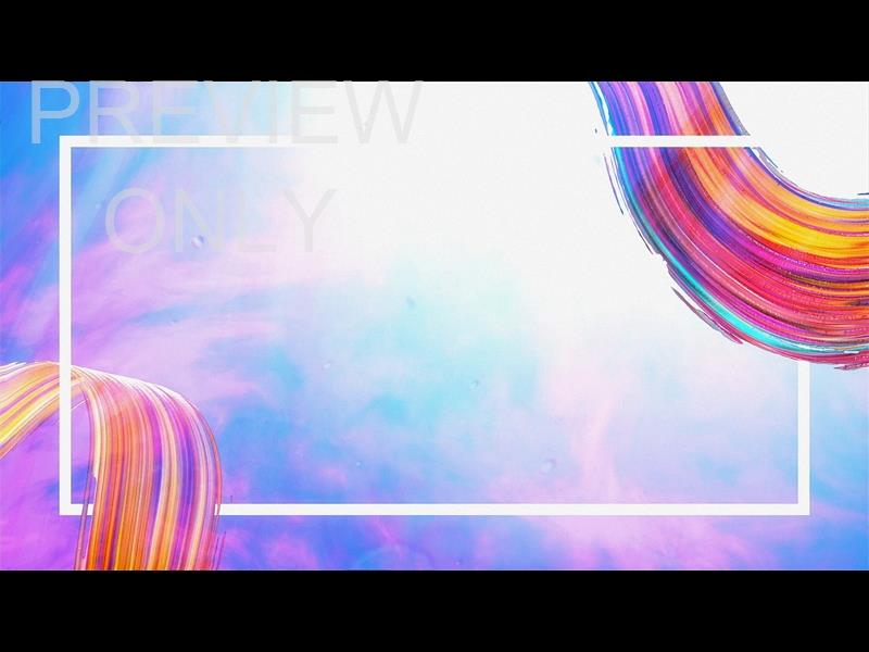 Colorful Brush Strokes: Volume One Blank Graphic 8