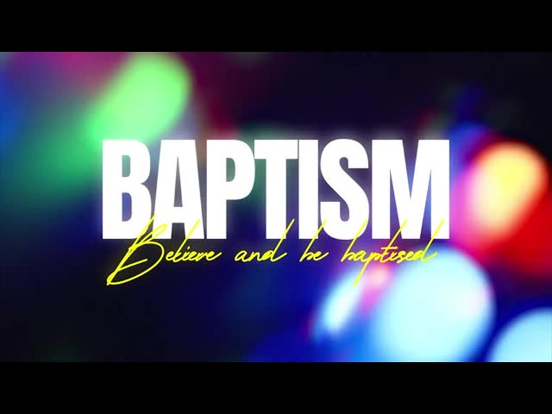 Rgb Lights Baptism