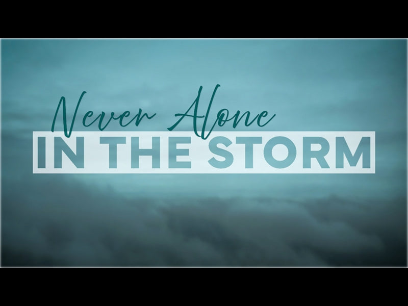 Never Alone In The Storm