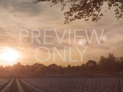Military CemeterySunset