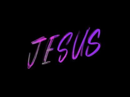 Jesus Paint On