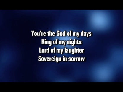 God Of My Days