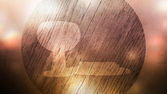 Woodgrain Communion Blank