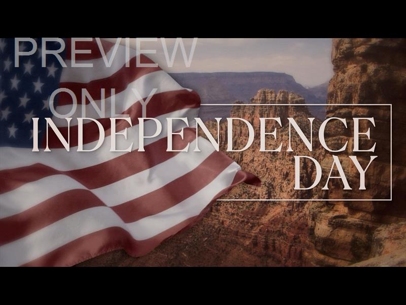 Wild & Free Independence Day Still