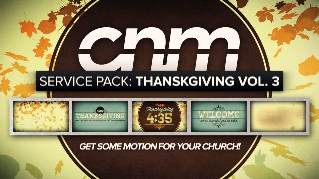 Service Pack: Thanksgiving Volume 3