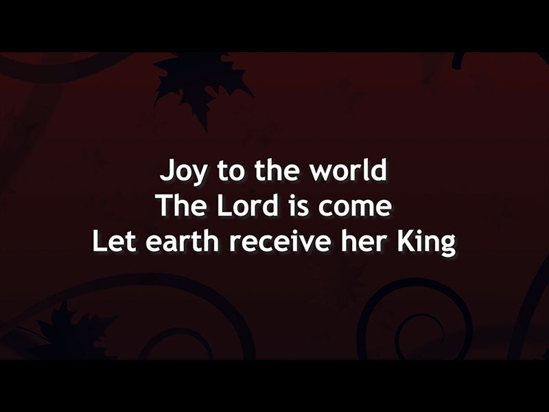 Joy To The World