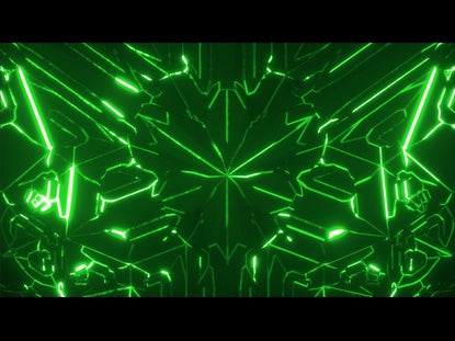 Fractal Shapes 2 Green