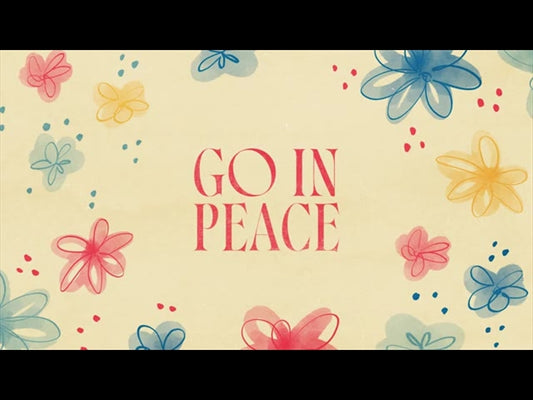 Floral Go In Peace